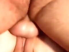Stunning Brunette Gets Spitroasted In A Threeway Action