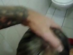 Blonde Deepthroating Gagging And Facial