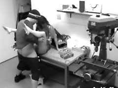 Couple Get Horny And Fucking Hardcore At Work