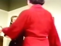 Retro Dress Ripping Catfight