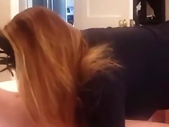Filming Hotwife Suck Off A Fan While He Watches Porn